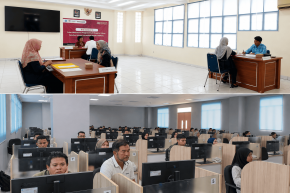Pelaksanaan Seleksi Tertulis dan Wawancara PMB Magister Hukum Gelombang I Semester Gasal T.A. 2026/2027 Berjalan Lancar